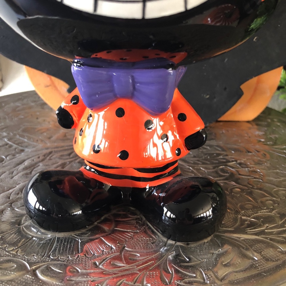 Halloween Black Cat Candy Bowl Dish Beer Mug - Picture 13 of 16